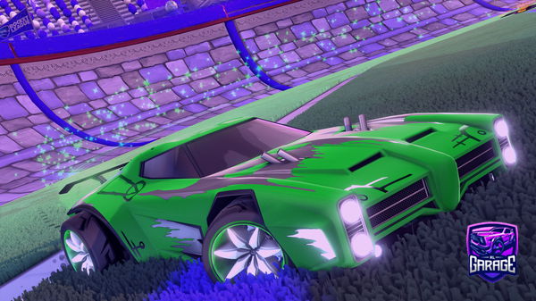 A Rocket League car design from KingCapybara403