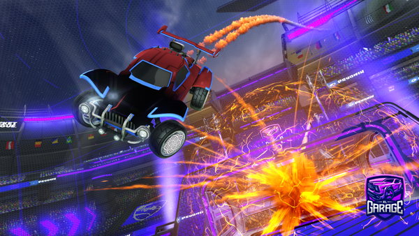 A Rocket League car design from Rattrap1940