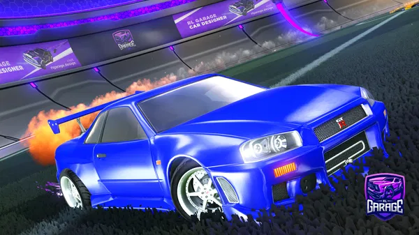 A Rocket League car design from itslit123