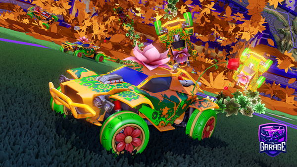 A Rocket League car design from MTGX