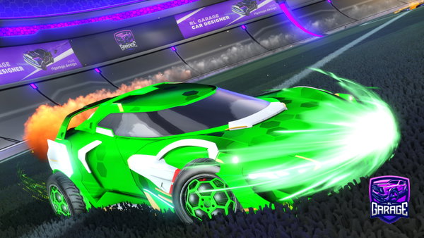 A Rocket League car design from Subreme10