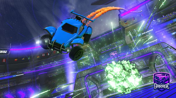 A Rocket League car design from Jato_clinico