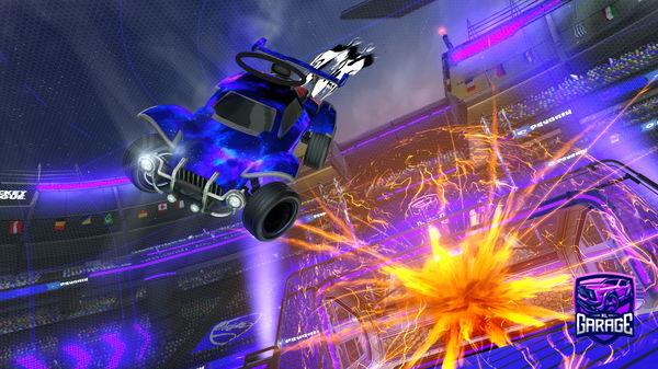 A Rocket League car design from Rakan-9870