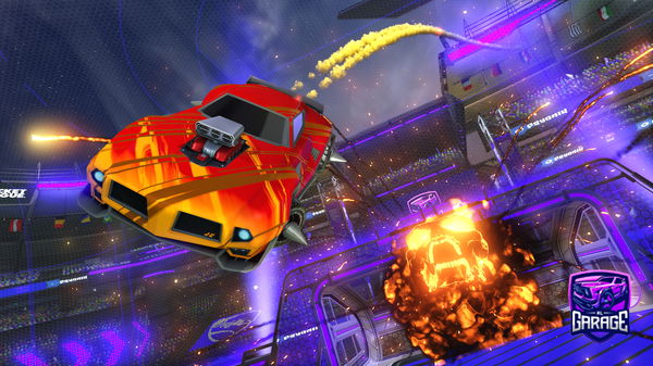 A Rocket League car design from ChillGrille