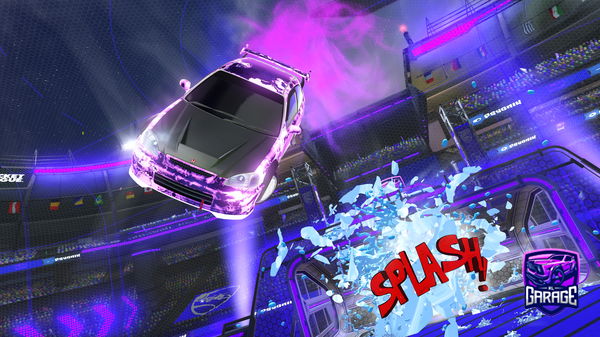 A Rocket League car design from NTHE0