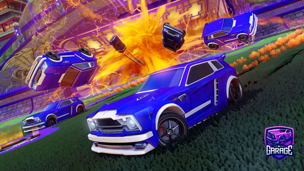 A Rocket League car design from HADES31
