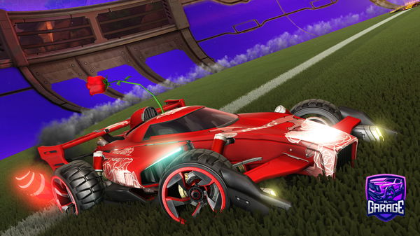 A Rocket League car design from Squib