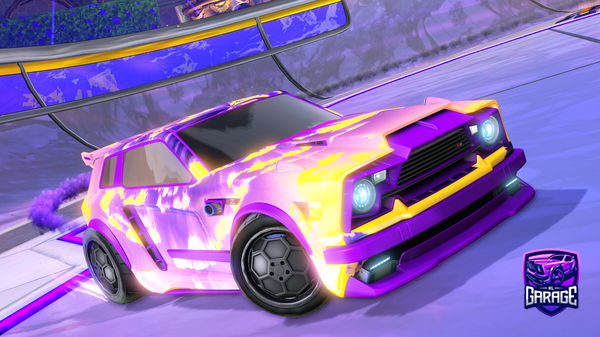 A Rocket League car design from belucawhale