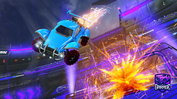 A Rocket League car design from JacobLee8