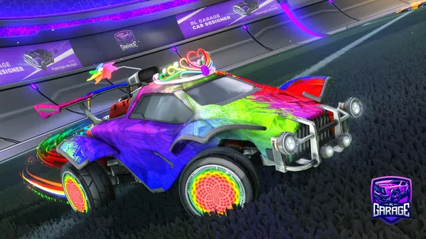 A Rocket League car design from FrostyDoesTrades