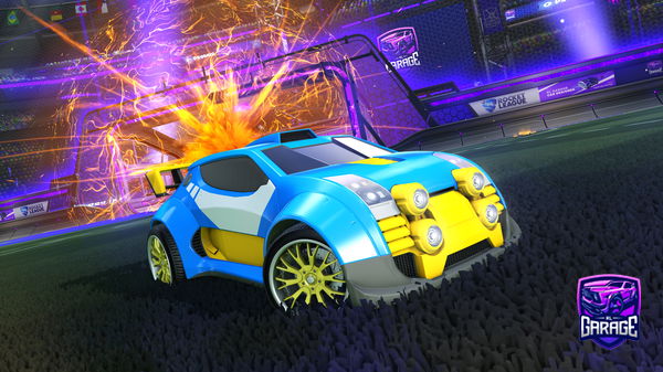 A Rocket League car design from Rusty_Raceman