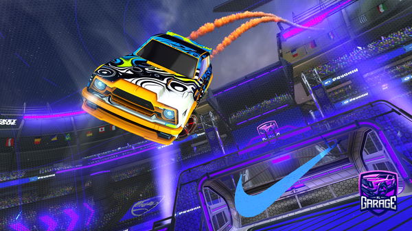 A Rocket League car design from stakke_13