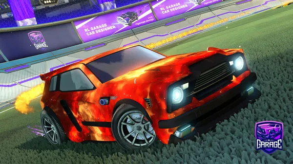 A Rocket League car design from Hexalom