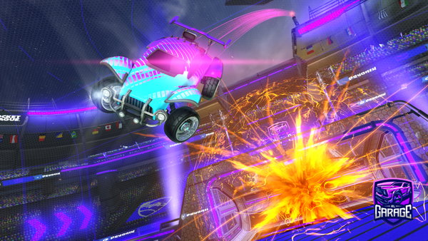 A Rocket League car design from Ahoy_Ladies69