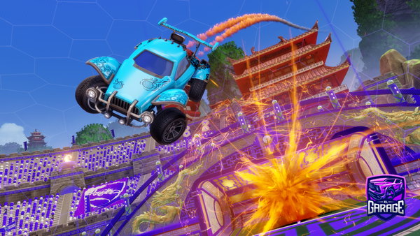 A Rocket League car design from Oxji2