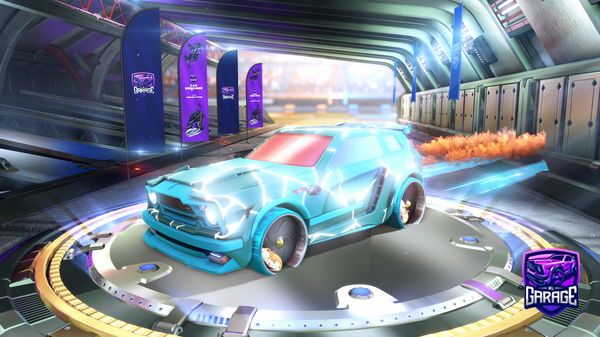 A Rocket League car design from Theduckrules