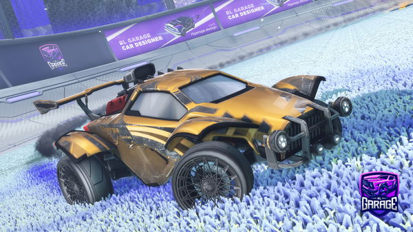 A Rocket League car design from Bhaus42