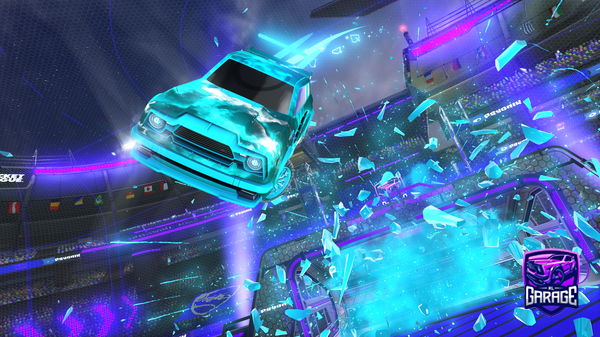 A Rocket League car design from Vib1nDin0