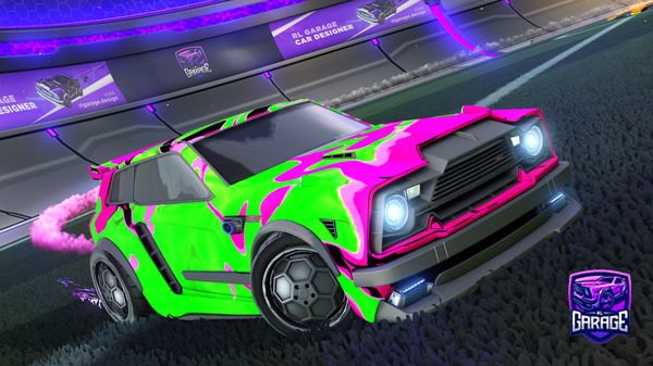A Rocket League car design from cpt_ner0