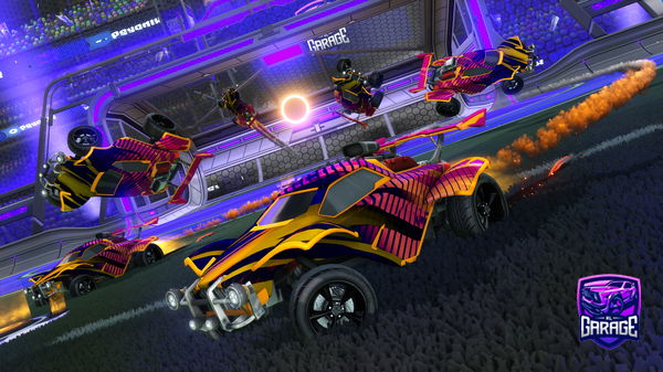 A Rocket League car design from Mattomatty