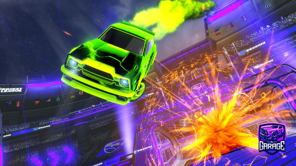 A Rocket League car design from PCH8166