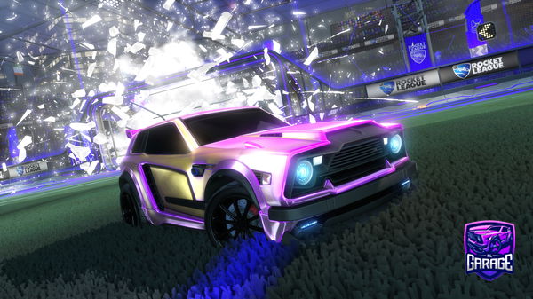 A Rocket League car design from Icke_Picke