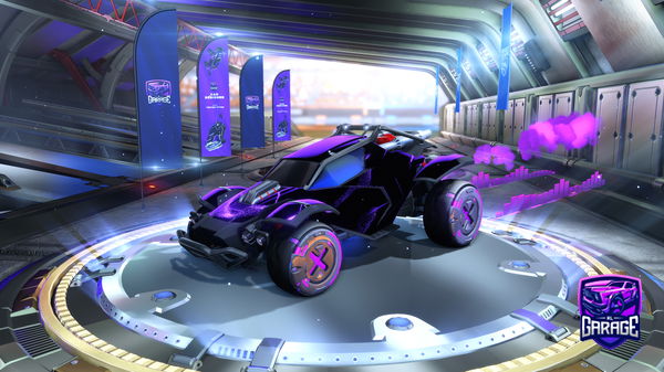 A Rocket League car design from Ballgui