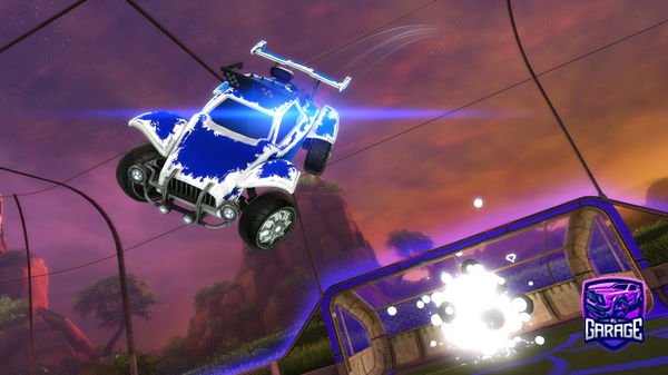 A Rocket League car design from 7ESTYY