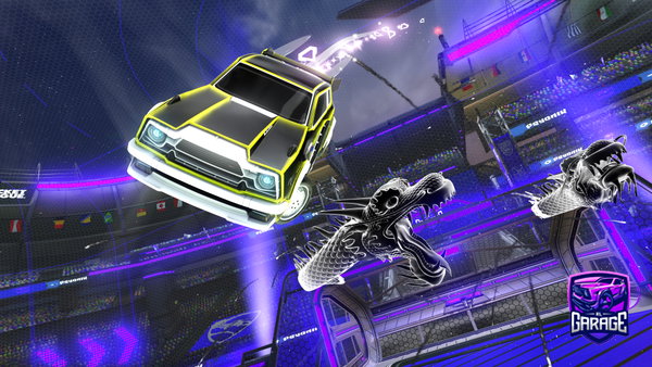 A Rocket League car design from YoussefGG2008