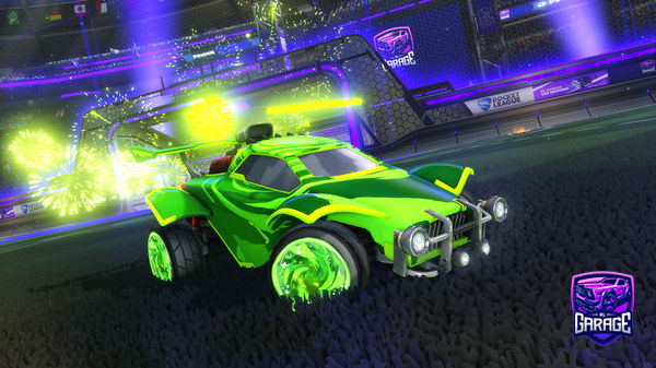 A Rocket League car design from aAAubin