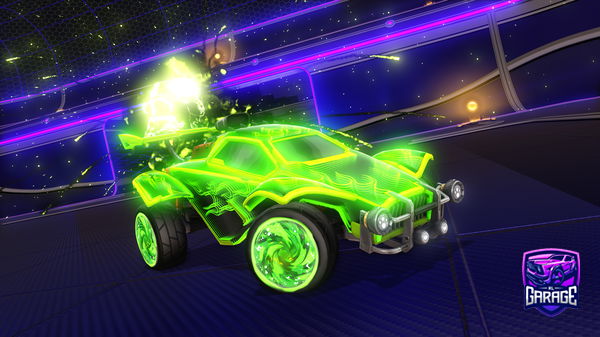 A Rocket League car design from Zackael47300