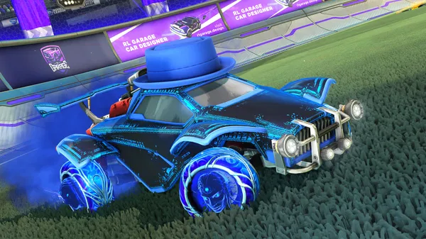 A Rocket League car design from Goir