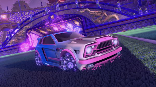 A Rocket League car design from wrldzzzz