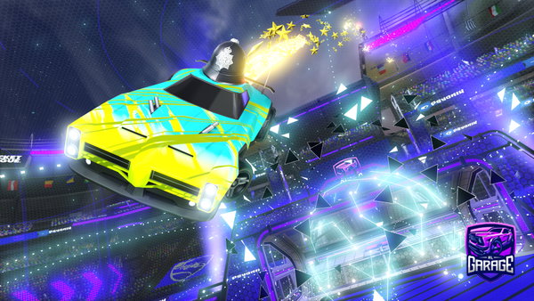 A Rocket League car design from ammaar33339