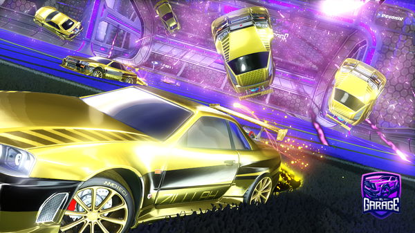 A Rocket League car design from Thedamdamdam