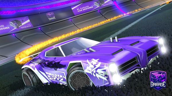 A Rocket League car design from C0zmic001