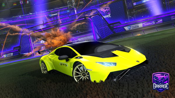 A Rocket League car design from Popkillza