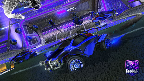 A Rocket League car design from mrswish2012