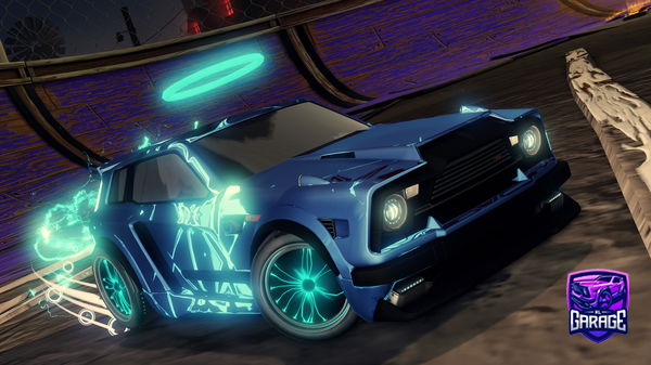 A Rocket League car design from FullWarrior