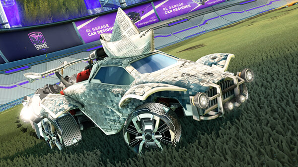 A Rocket League car design from abspielen