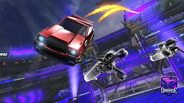 A Rocket League car design from Vibi