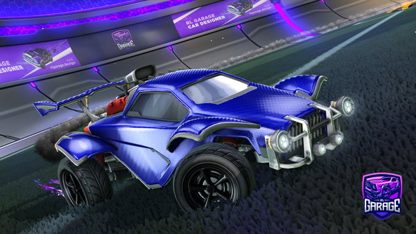 A Rocket League car design from Charsoo