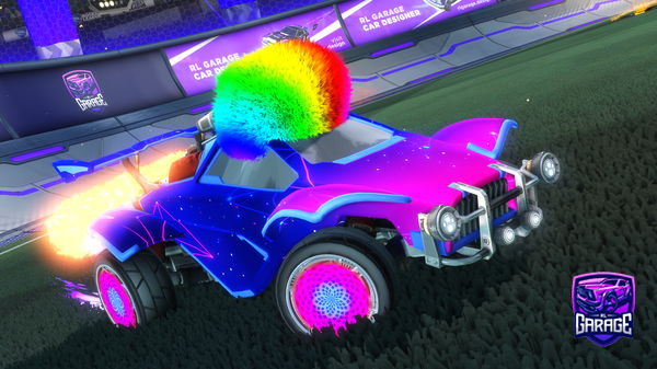 A Rocket League car design from sebyboy34
