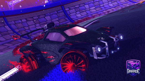 A Rocket League car design from frick_my_tm8