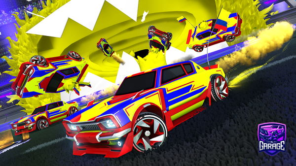 A Rocket League car design from Sierra117Chief