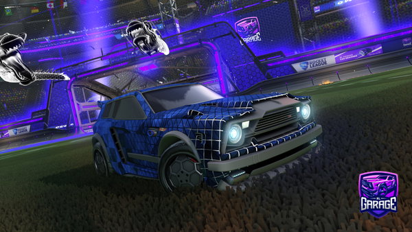 A Rocket League car design from MonsterKuh
