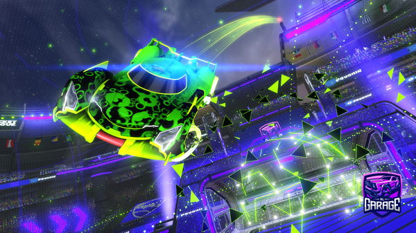 A Rocket League car design from Wotblaise