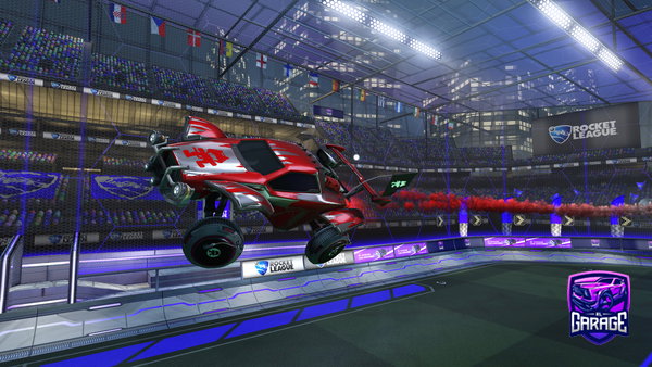 A Rocket League car design from ImpactSeries