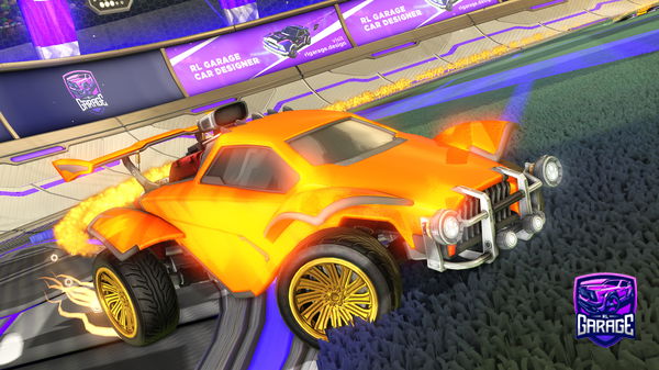 A Rocket League car design from CTR_Pit09
