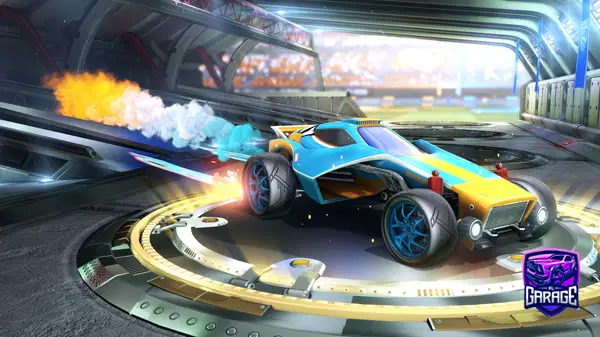 A Rocket League car design from oogweii